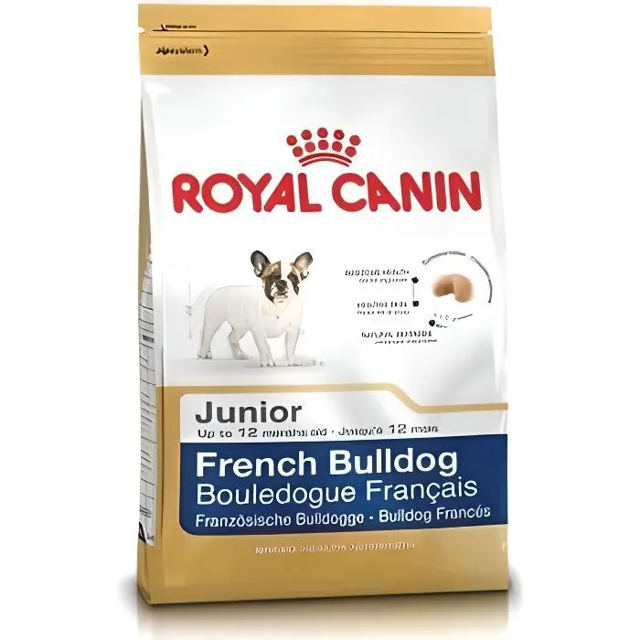 ROYAL CANIN-Royal Canin Croquettes Bouledogue Français Junior - 10 kg