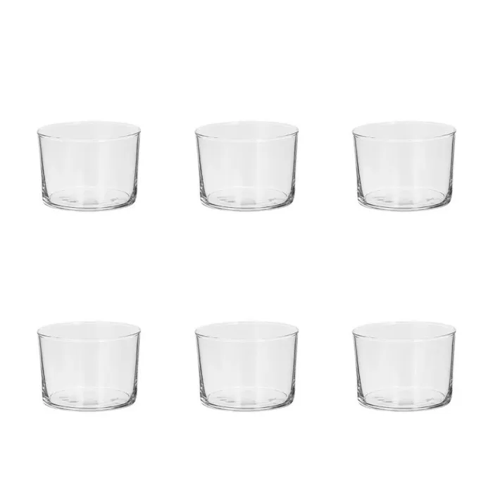 Lot De 6 Gobelets Bas Bodeg'eau 24 Cl Transparent - Sg Secret De Gourmet
