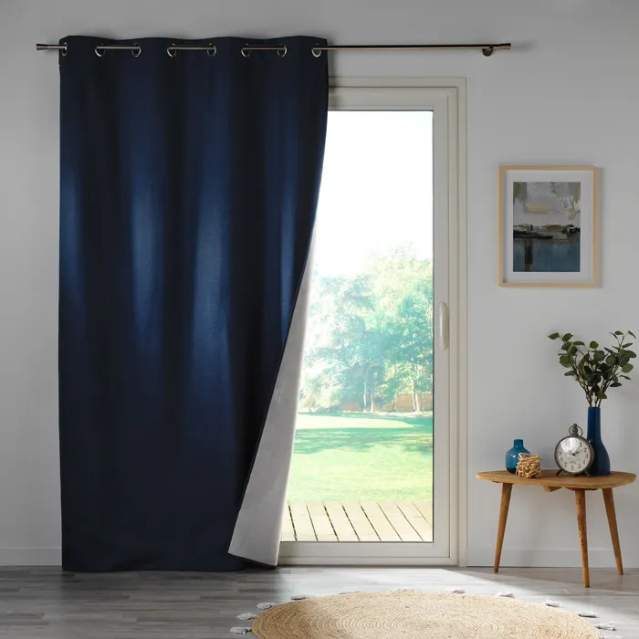 Rideau occultant 140 x 260 cm Crépuscule Bleu