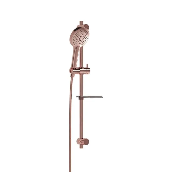 VitrA Bliss set de douche Cuivre (douchette, flexible et barre)