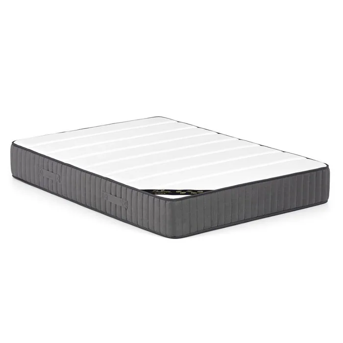 Matelas 200 x 200 cm hybride ressorts ensachés 7 zones et mousse haute résilience ép.26cm - AUDACE de PALACIO