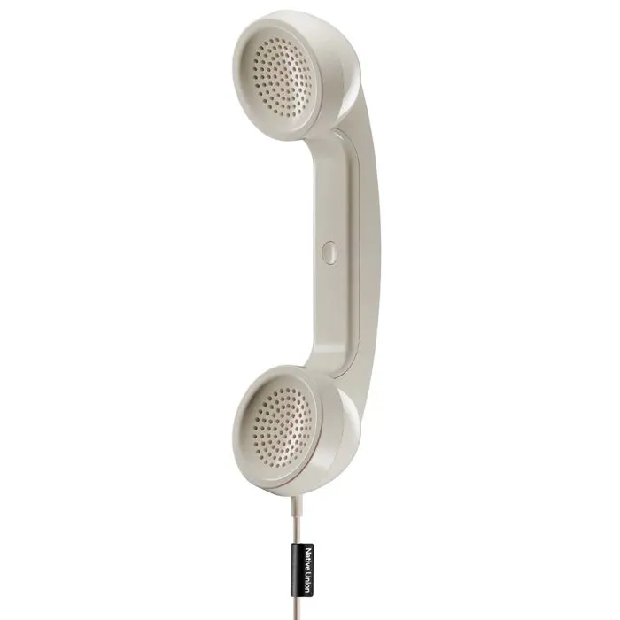 Native Union Combiné POP Phone USB-C Rétro Beige