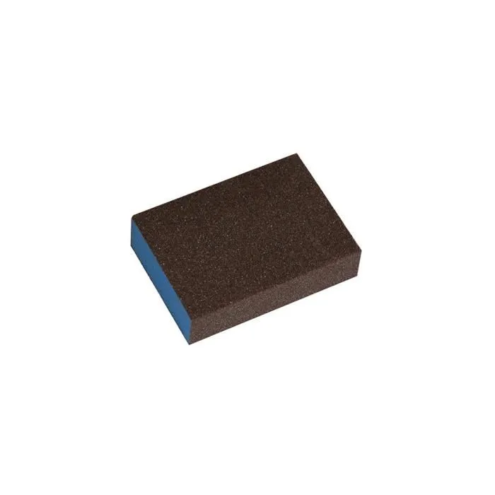 eponge abrasive 4 faces 69x98x26 gr 60 - 9870060 - leman
