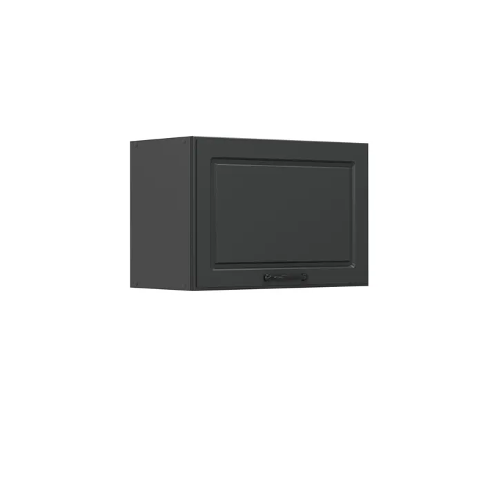 Vicco Elément haut de cuisine Anthracite campagne 60cm Plat