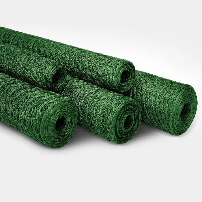 Grillage Triple Torsion, Vert, Maille Hexagonale 13 Mm, 75 Cm X 25 M - Floordirekt