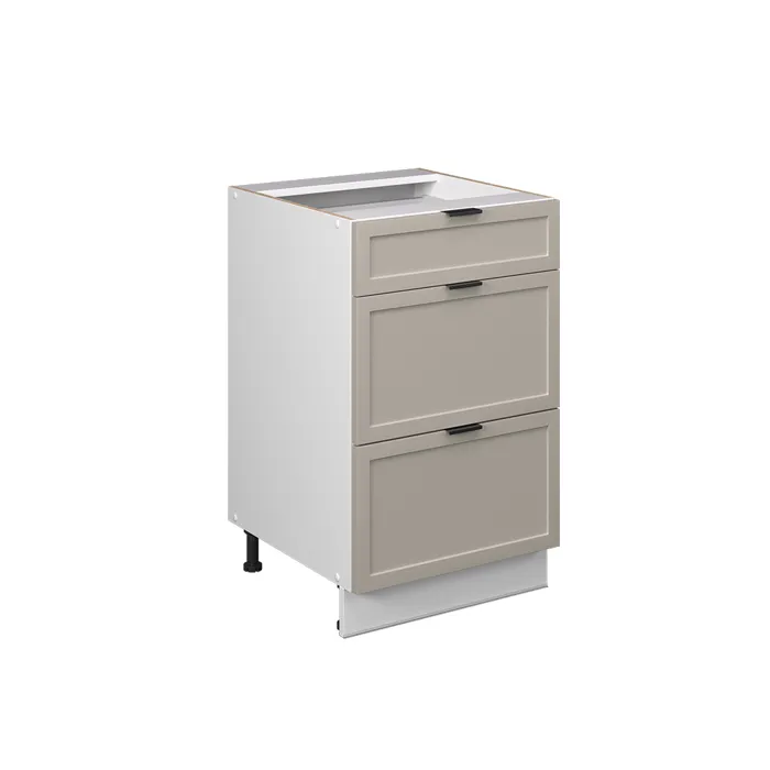 Vicco Meuble cuisine GrisBeige 50cm sans PT