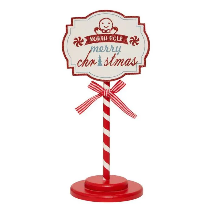 Pancarte En Bois Merry Christmas H. 25 Cm - Feeric Lights & Christmas