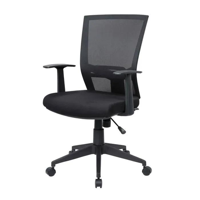 Chaise De Bureau,noir,59x64h106 Cm