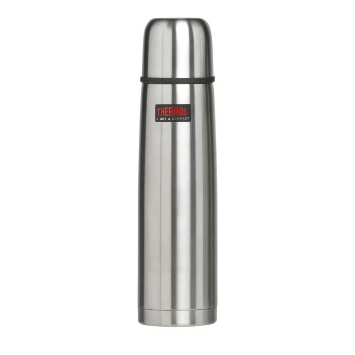 Bouteille Isotherme 1 Litre Light & Compact Argent Thermos