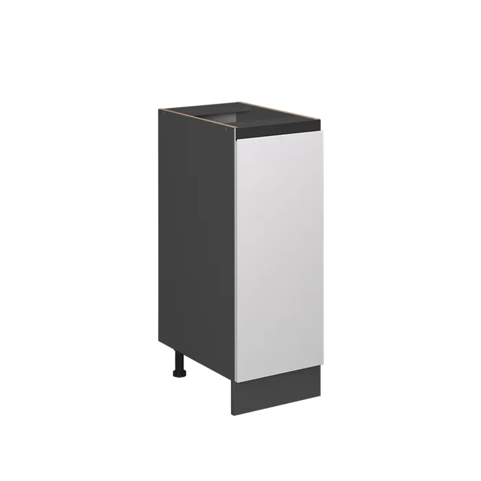Vicco Meuble de cuisine Blanc 30cm J-Shape, sans PT