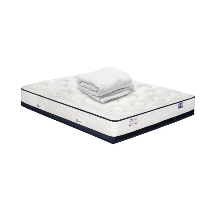 Matelas Inedit 160x200 Hybride, Ferme H27 + Couette