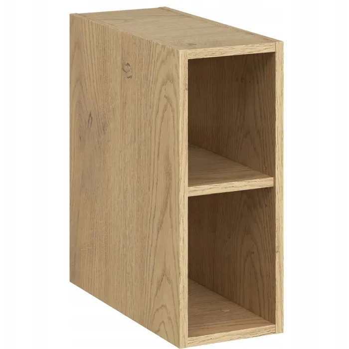 Caisson ouvert de rangement pour meuble de salle de bains DALIA chêne cremona 20 cm