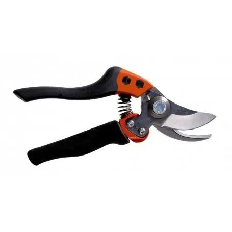 Sécateur - BAHCO - Ergonomique Gaucher - Poignée Tournante - Coupe 20mm - Acier Trempé