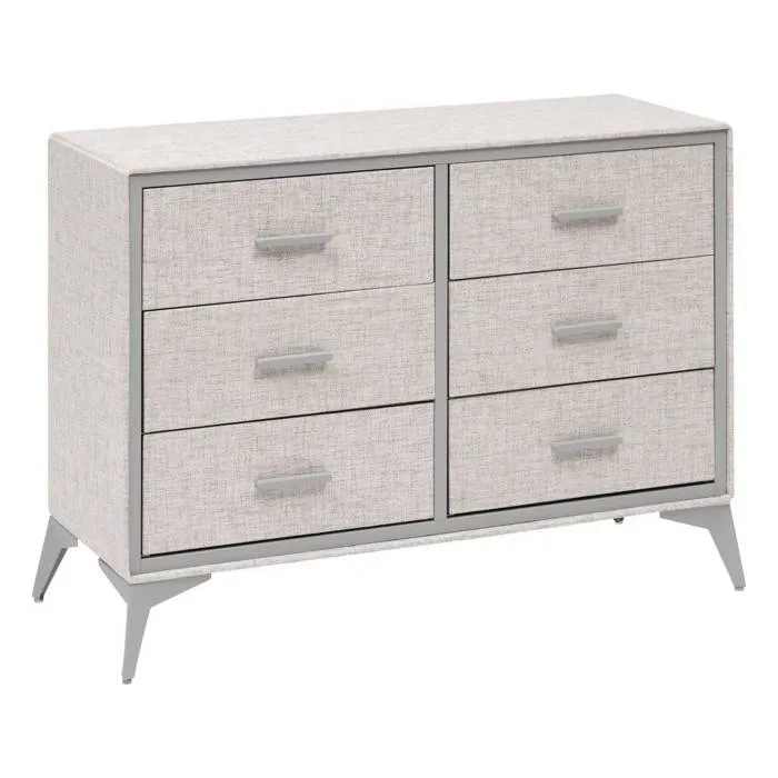 Commode 6 Tiroirs Granite Gris - 5five