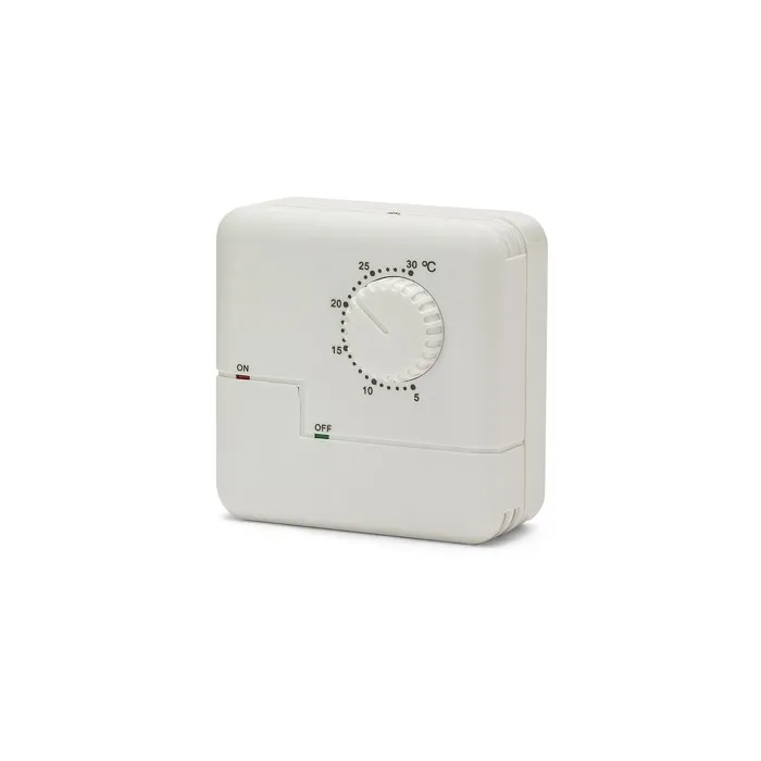 Thermostat analogique chaud/froid. Blanc