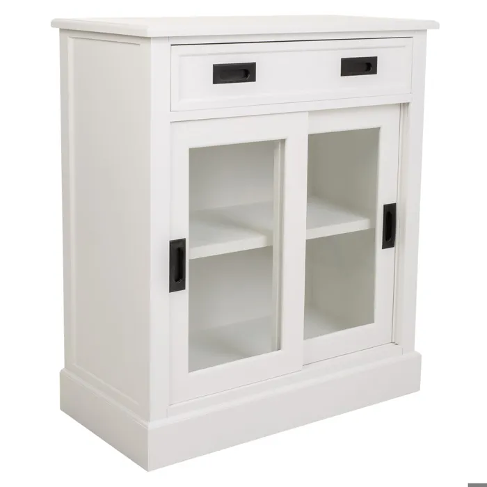 Meuble D'entrée Avec Tiroirs Alexandra House Living Blanc Bois Mdf 40 X 90 X 80 Cm