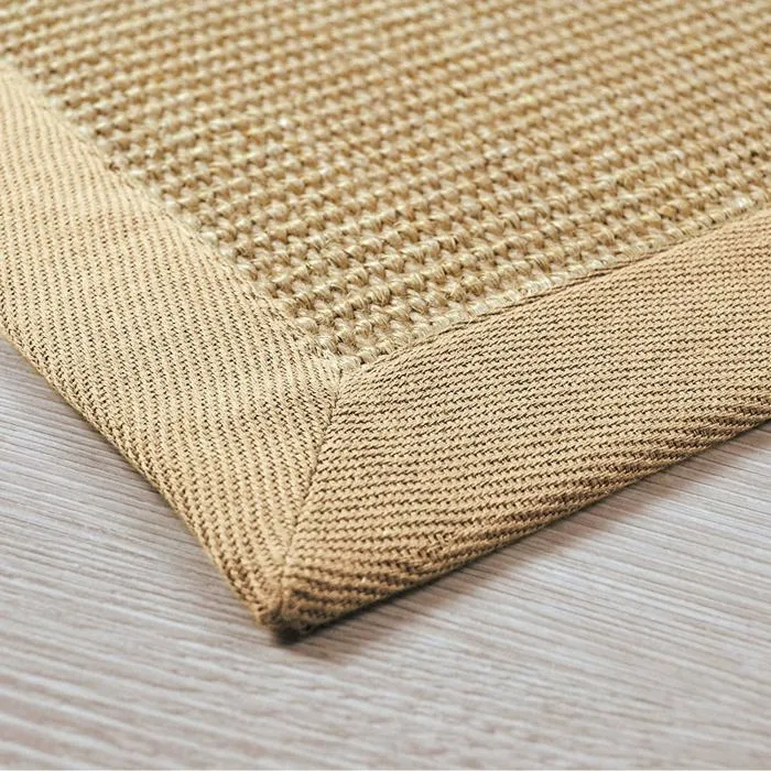 Tapis Sisal Amazonas Nature Avec Bordure: Nature 200 X 200 Cm
