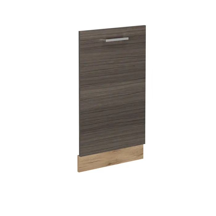 Vicco Panneau de lave-vaisselle Gris noble 45cm sans PT