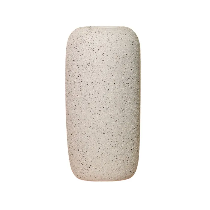 Jalya - Vase En Céramique Blanc H32 Cm