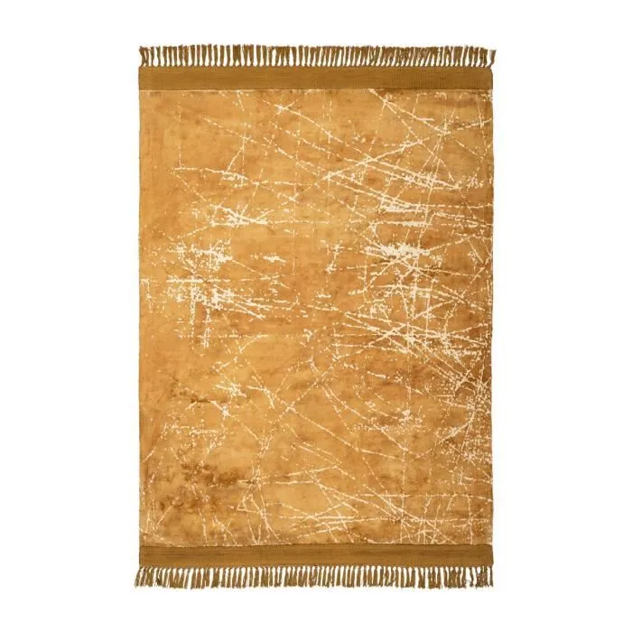 Tapis salon et chambre moderne à franges VITA 160x230 cm