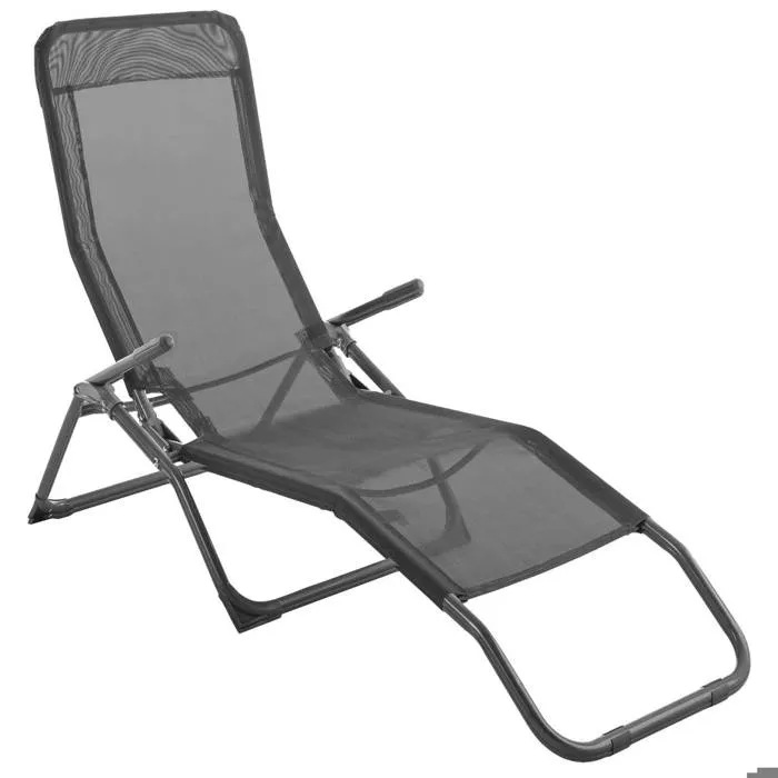 Transat "siesta" En Acier Gris - 5five
