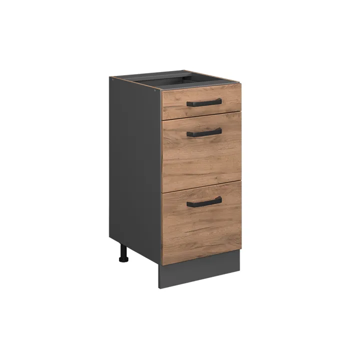 Meuble Cuisine R-line 40cm Avec Tiroirs, Sans Pt Vicco