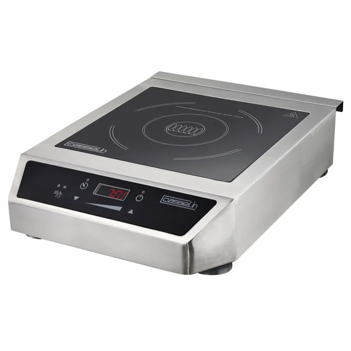 Réchaud à Induction - Casselin - Inox - 3,5 kW - Affichage Digital - Panneau Tactile