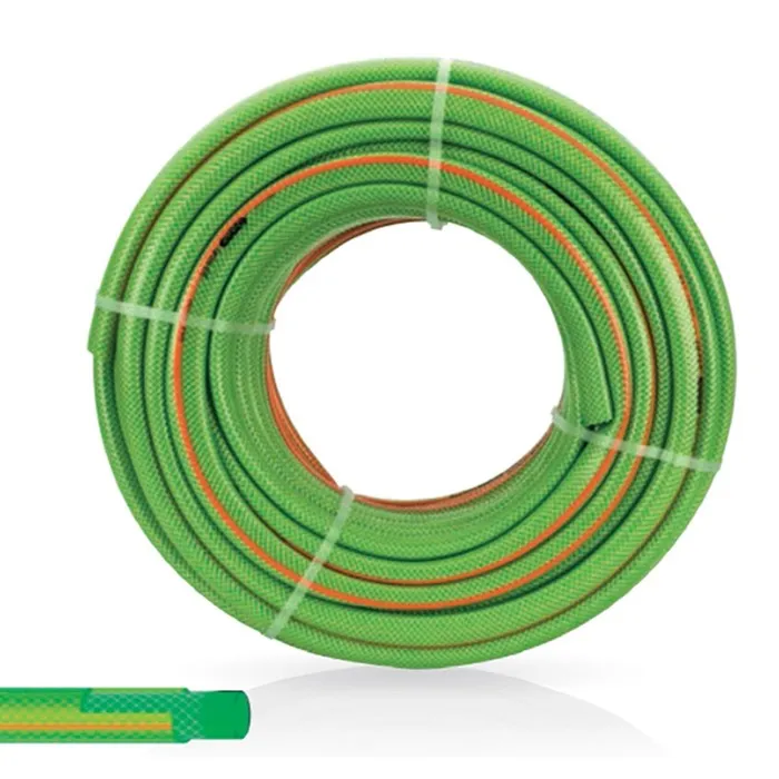 Tuyau arrosage tressé 50 mètres Diam 19 mm 3/4" Pression 20 bar Souple VITO
