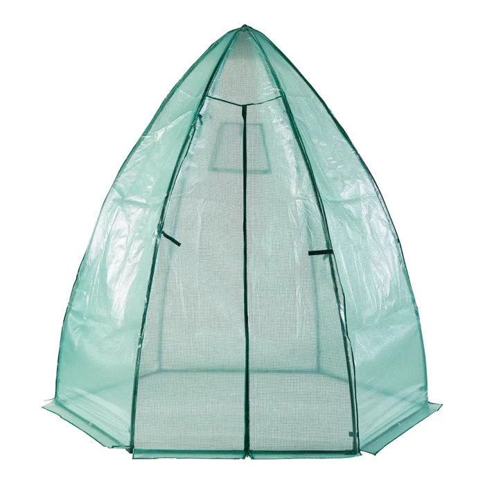 Serre de jardin Hunze 200 x 240 cm vert en.casa