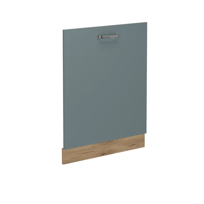 Vicco Panneau de lave-vaisselle Bleu-gris 60cm sans PT
