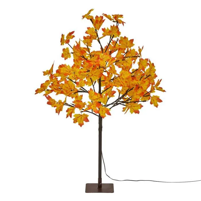 Arbre Orange Lumineux Extérieur 92 Led Blanc Chaud H.90cm - Feeric Lights & Christmas