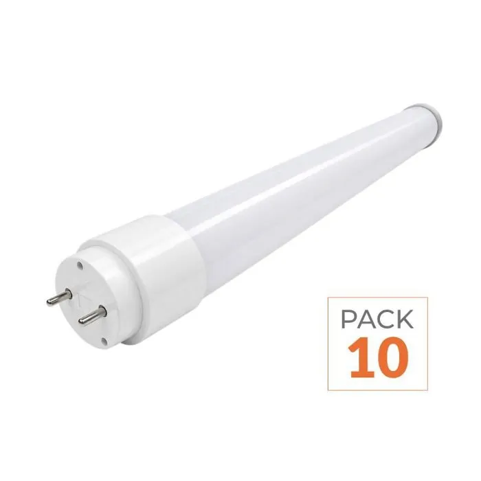 Tube LED 150cm T8 G13 22W 150lm/W - 50000h - Pack de 10 - Blanc Froid 6000K - 8000K