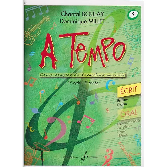 A Tempo: Écrit Vol.2 - Boulay, Millet