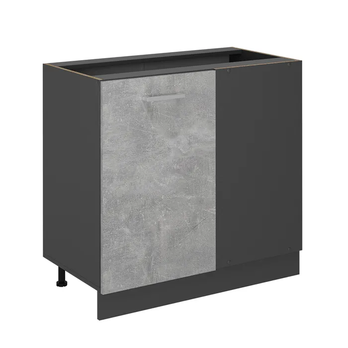 Vicco Meuble dangle Béton 86cm sans PT