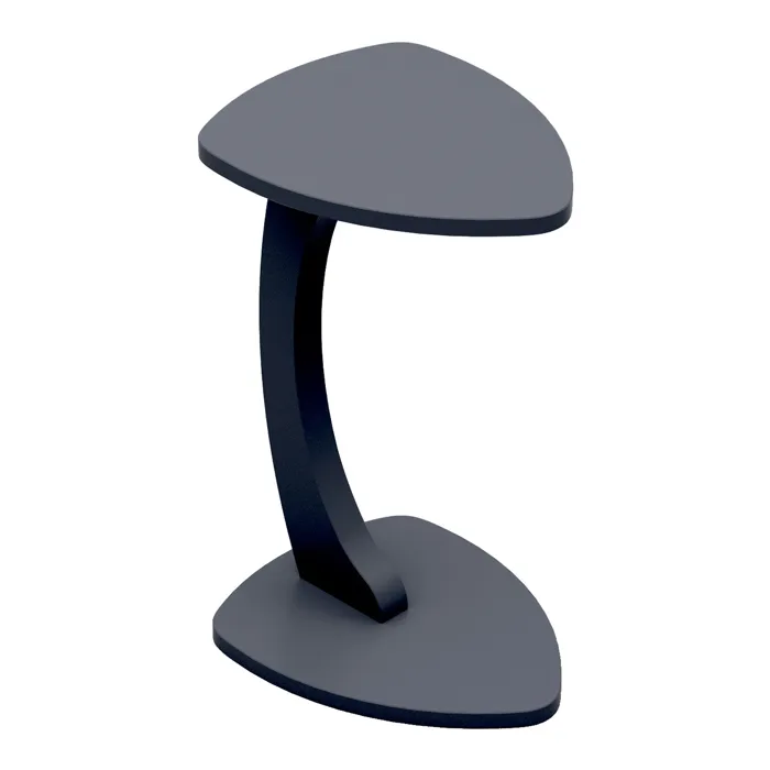Table d'appoint Klinerg 40 x 37 x 56 cm gris en.casa