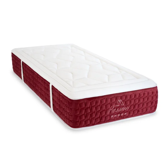 Matelas Passion 90x190 cm - Ressorts + mémoire - Ép. 32 cm