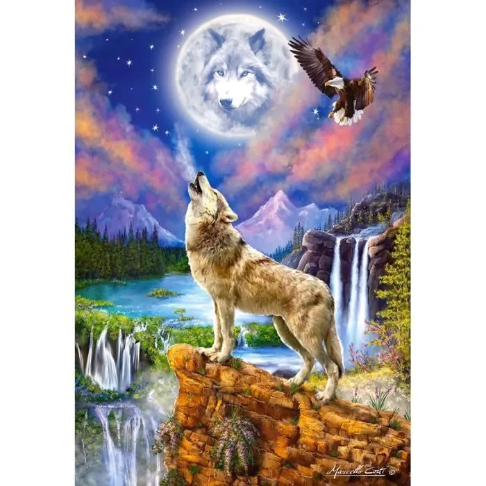Castorland Wolf's Night Jeu De Puzzle 1500 Pièce(s) Art