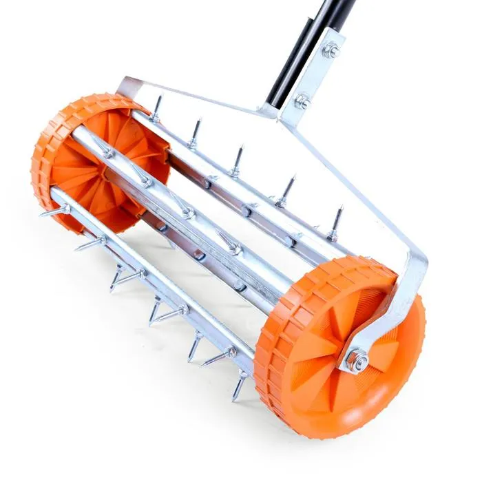 Aérateur Sur Roues - Fuxtec Fx-rl400 - 43cm Largeur 31cm De Diamètre