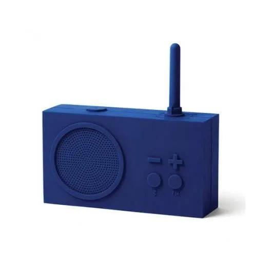 Lexon 3w - Enceinte Sans Fil Bluetooth Fonction Radio Autonomie 20 H - Bleu