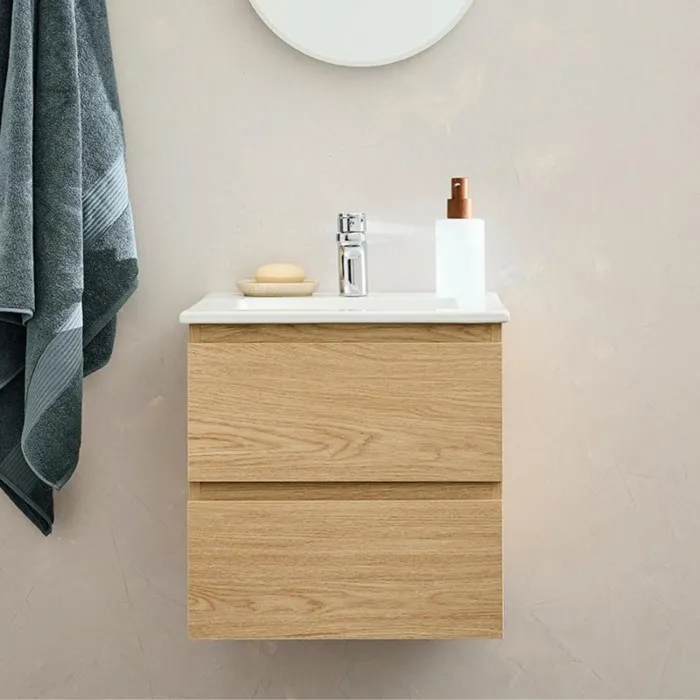 Meuble vasque SORRENTO 45cm et robinet chromé
