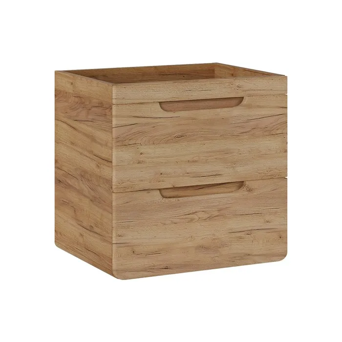 Meuble sous vasque suspendu coloris naturel - 60 cm - ARUBA