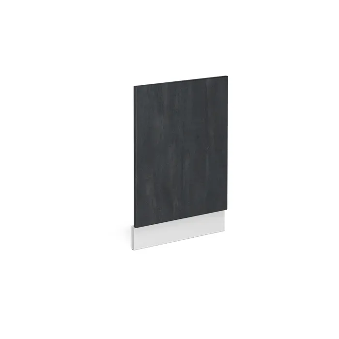Vicco Façade Béton noir/Blanc 45cm sans plan de travail