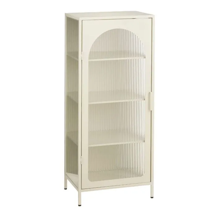 Mica Decorations Armoire Blanc Cassé H120xl35xl50cm