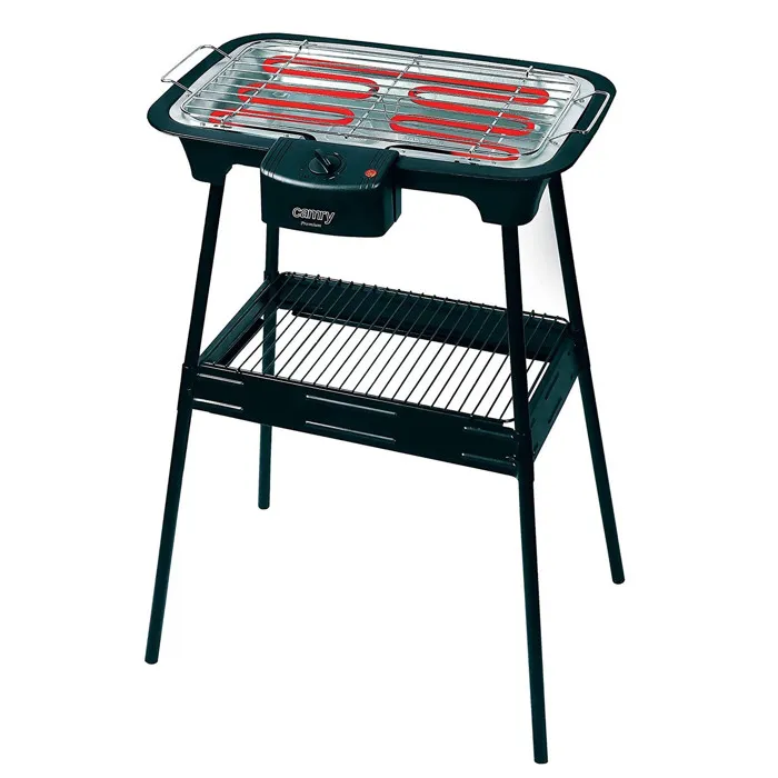 Barbecue électrique Camry CR-6612, Puissance 2000W, Ajustements de température en douceur, Voyant du thermostat