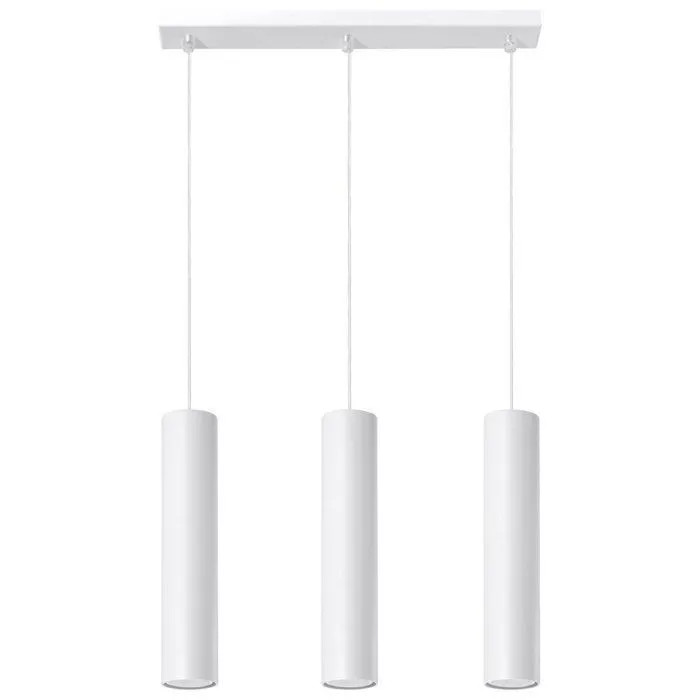 Suspension en Acier - LUMINIS - Blanc - IP20 - Max 10W LED - GU10 - Style Moderne
