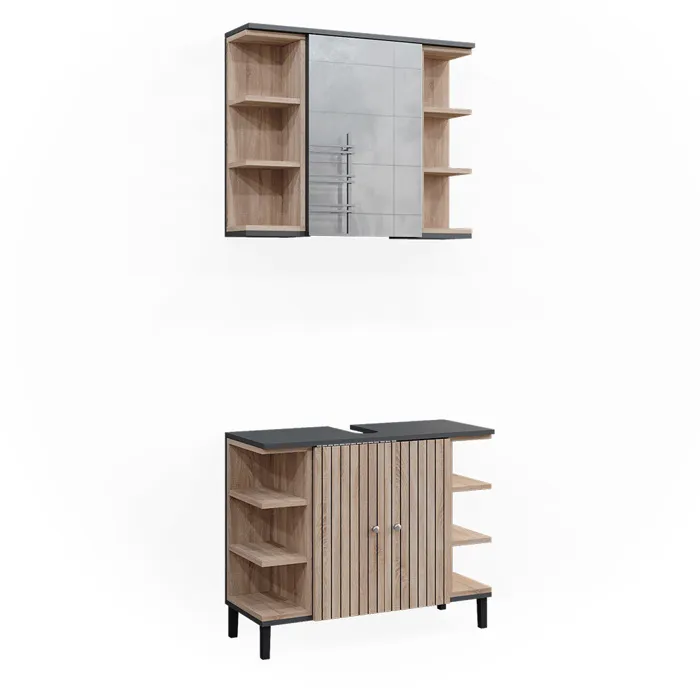 Vicco Meubles bain Sonoma 2 pièces