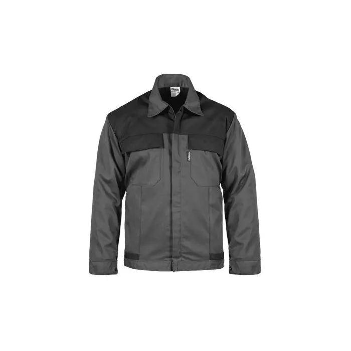 Blouson de travail Gris et Noir Taille L Veste Polyester / Coton 4 poches VITO