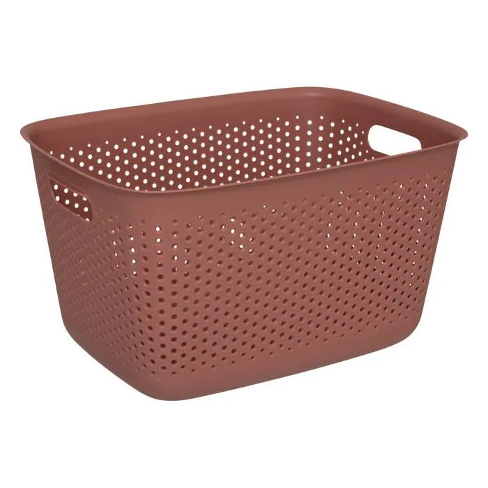 Panier "tila" 17l Sienne En Plastique - 5five