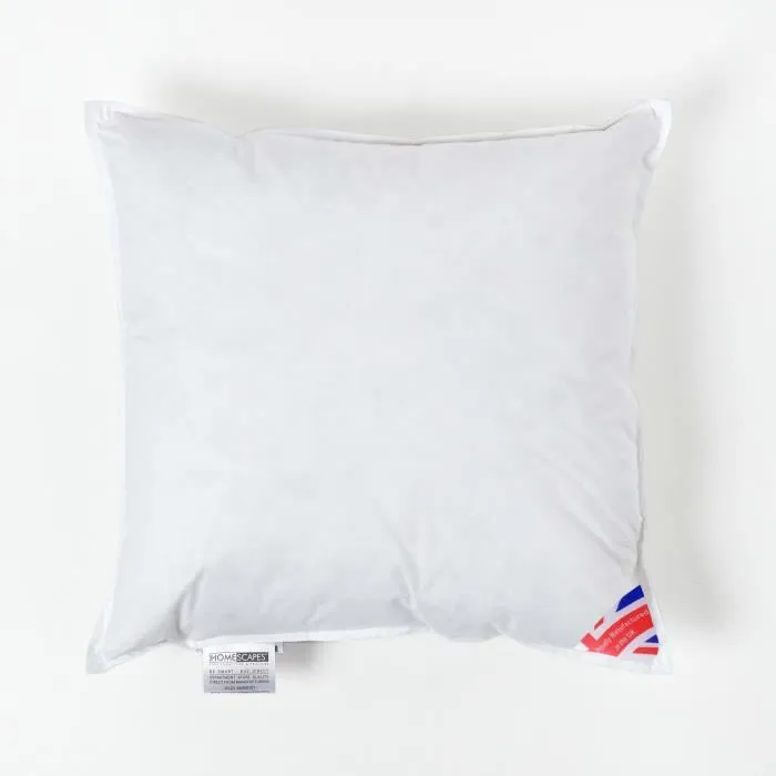 Coussin De Garnissage En Plumes De Canard, 45x45cm - Homescapes