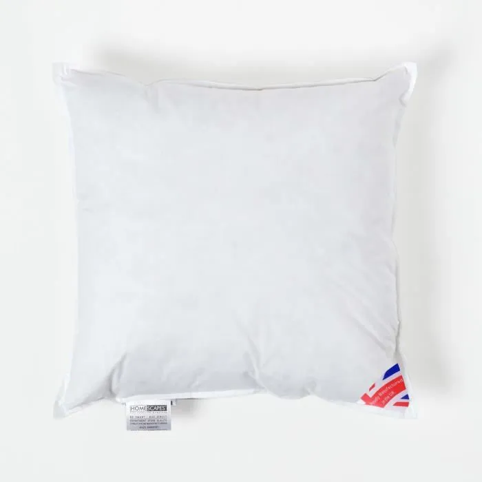 Coussin De Garnissage En Plumes De Canard, 40x40cm - Homescapes